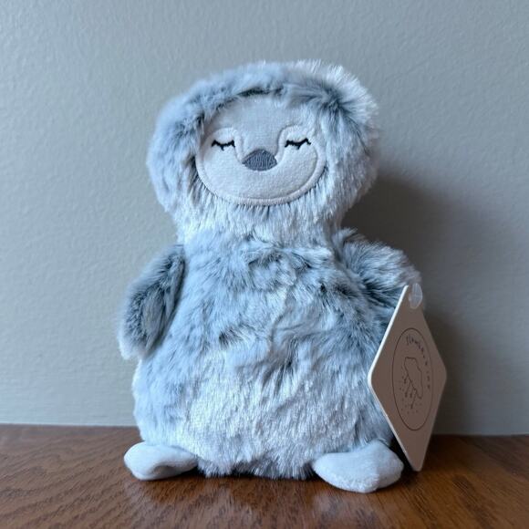 Slumberkins Penguin Mini - arctic silver - plush stuffed animal - new with tags - Picture 1 of 2